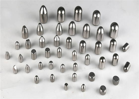 China Mittleres/Grobkorn-Hartmetall knöpft für dreikegeliges Stückchen fournisseur