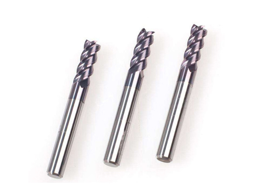 Feste Karbid-Spiralen-Erröten-Ordnung Endmill, fester Karbid-Spiralen-Schaftfräser-Fräser fournisseur